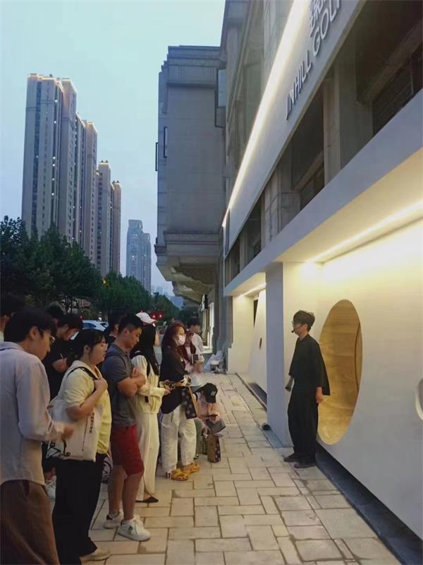 2022年9月23日高爾夫會所項目-李老師現場分享完設計思路及工藝落地細節(jié)